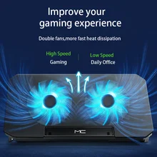 2022 Two USB Laptop Cooling Pads Large Size For 12-16 Inch Notebook Silent Gaming Laptop Cooler Wind Speed Adjustable Laptop
2022 Two USB Laptop Cooling Pads Large Size For 12-16 Inch Notebook Silent Gaming Laptop Cooler Wind Speed Adjustable Laptop