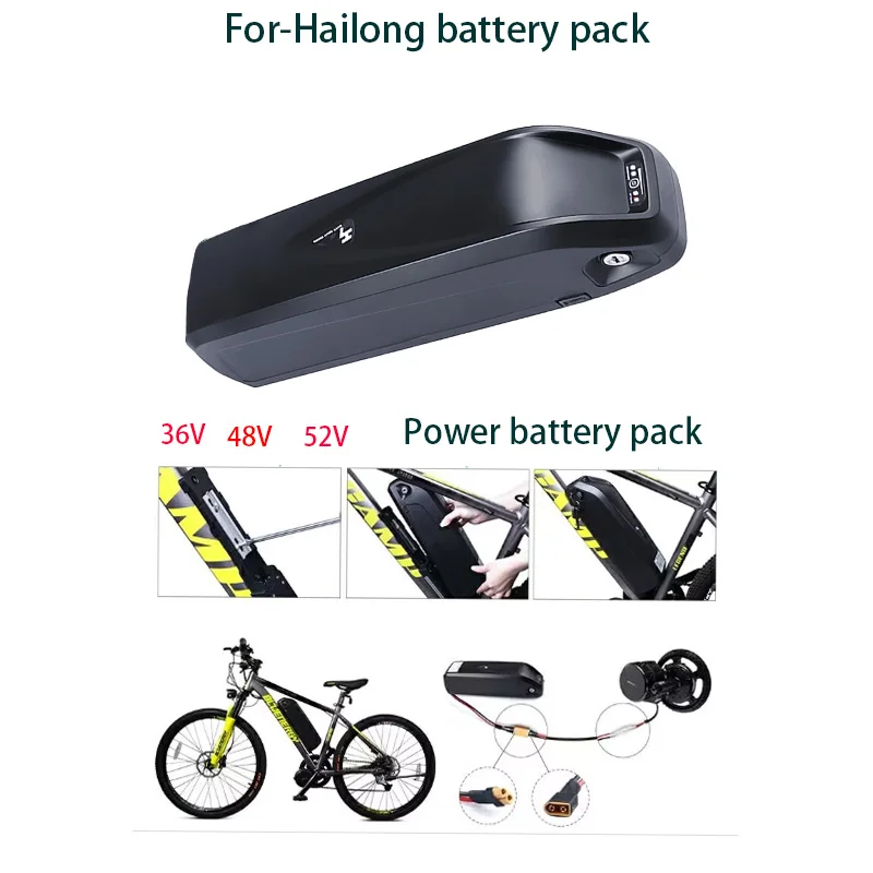 Bafang 750w New Bafang 36V 48V 52V Hailong Electric Bike Battery Pack 30A 500W 750W 1000W 18650 for Bafang BBS02 BBS03 BBSHD
Bafang 750w New Bafang 36V 48V 52V Hailong Electric Bike Battery Pack 30A 500W 750W 1000W 18650 for Bafang BBS02 BBS03 BBSHD