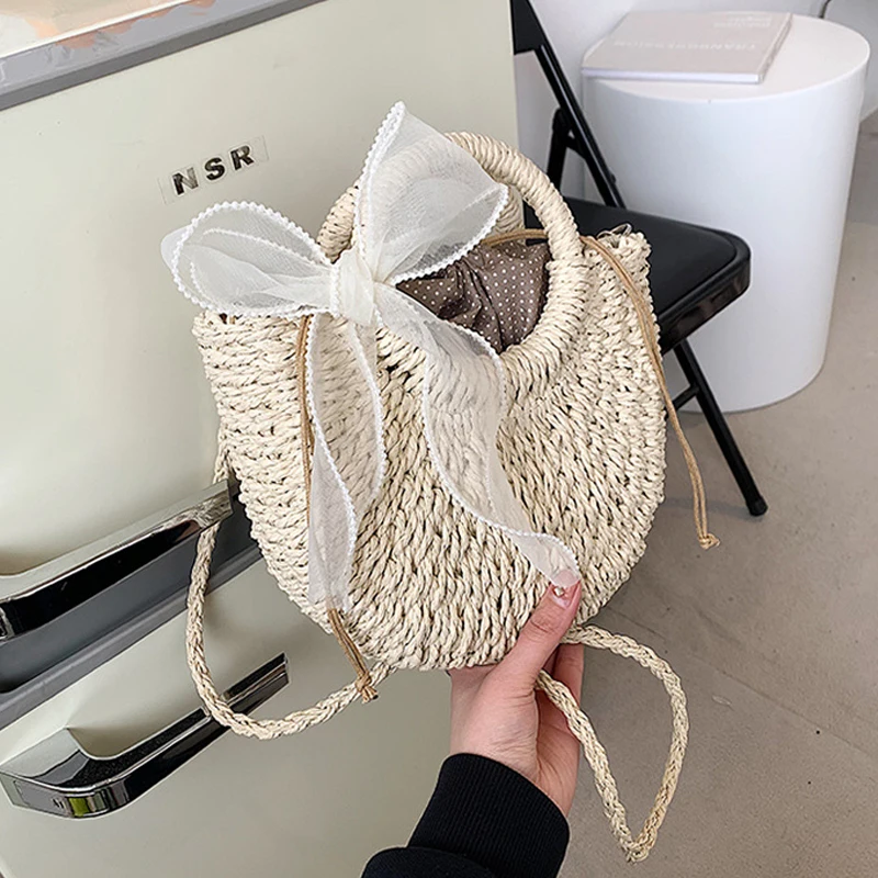 Yogodlns Hand-Woven Rattan Bag - Bali Style Bohemian Wicker Purse 16 Se88d248fc9f6480db96896d817502297O