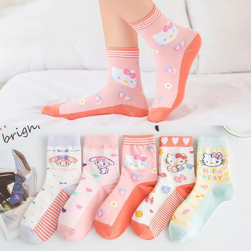 Милые носки Hellokittys с мультяшным принтом до середины икры аниме универсальные хлопковые теплые кавайные домашние носки удобные праздничные подарки для девочек
Милые носки Hellokittys с мультяшным принтом до середины икры аниме универсальные хлопковые теплые кавайные домашние носки удобные праздничные подарки для девочек
