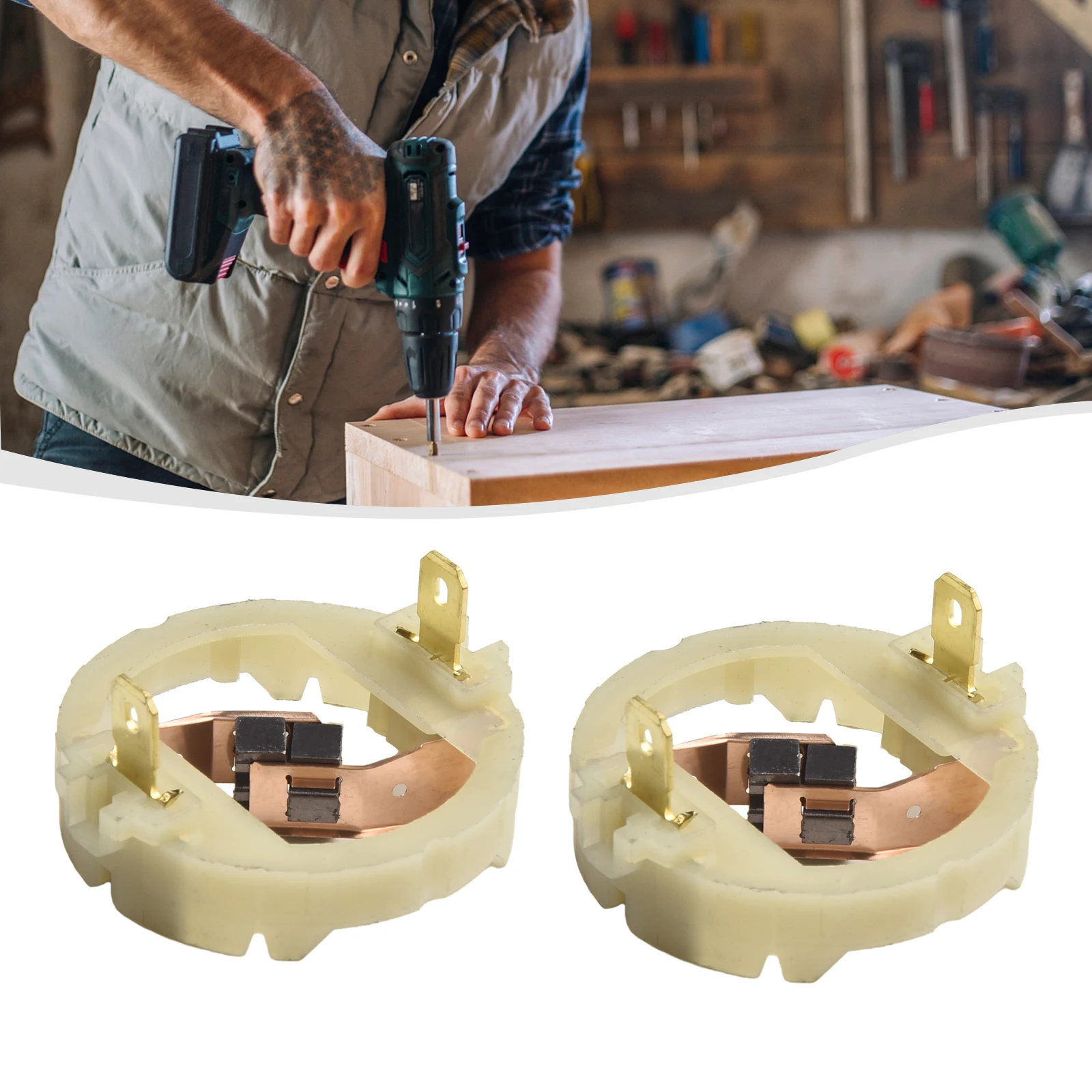 Carbon Brush Holder Power Tool Accessories 895 875 887 Motor Rotor Carbon Brush Holder End Cap For Cordless Driver Drill
Carbon Brush Holder Power Tool Accessories 895 875 887 Motor Rotor Carbon Brush Holder End Cap For Cordless Driver Drill
