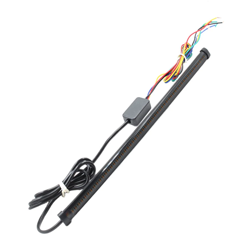 1pc Motorcycle LED Strip Light Flexible LED Motorcycle Stop Light 30CM Sequential Turn Signal Rear Brake Strip Universal Fitment
1pc Motorcycle LED Strip Light Flexible LED Motorcycle Stop Light 30CM Sequential Turn Signal Rear Brake Strip Universal Fitment