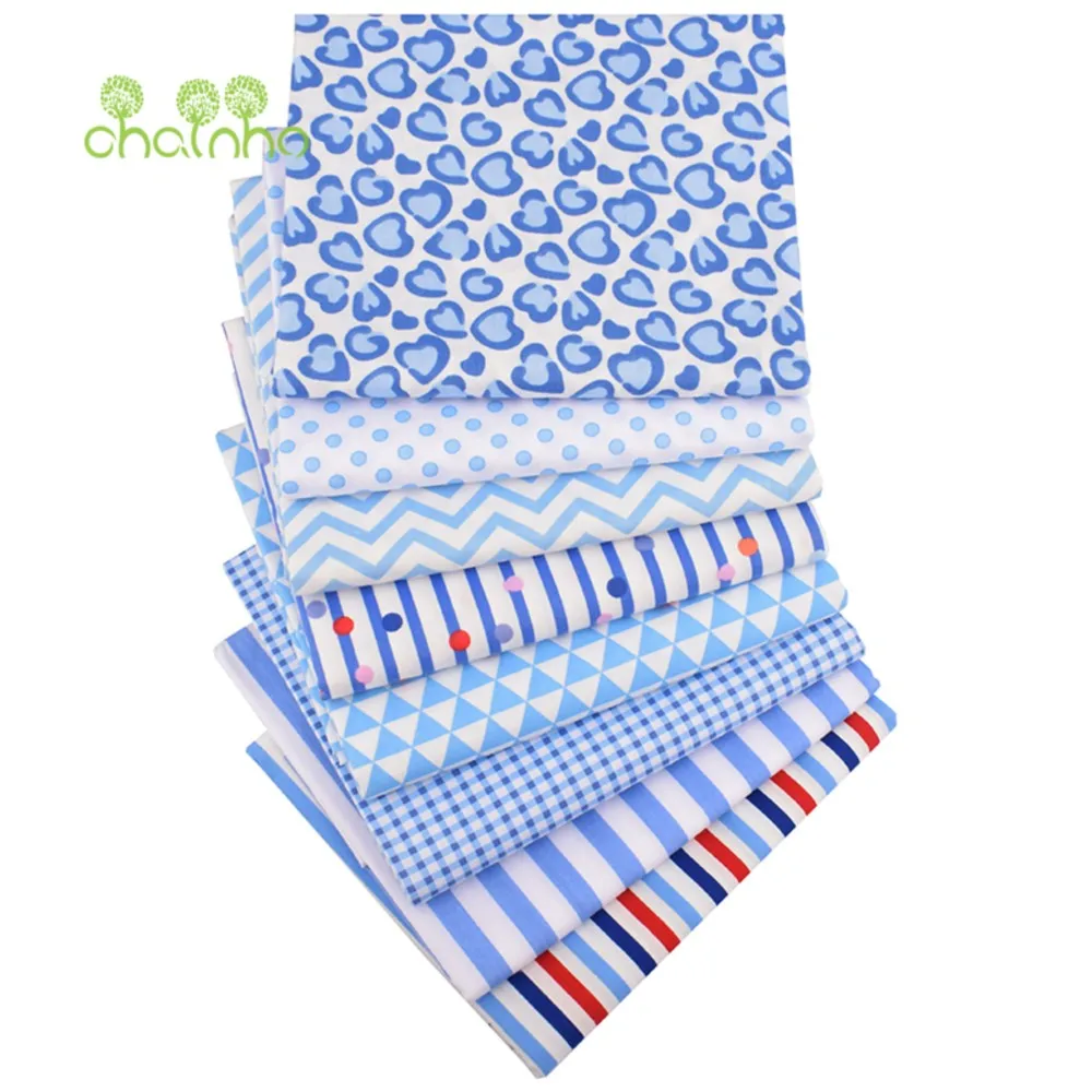 Chainho,Printed Twill Weave Cotton Fabric,Patchwork Cloth,DIY Sewing Quilting Material,Blue Pattern Series,4 Specification,CC390 
Chainho,Printed Twill Weave Cotton Fabric,Patchwork Cloth,DIY Sewing Quilting Material,Blue Pattern Series,4 Specification,CC390