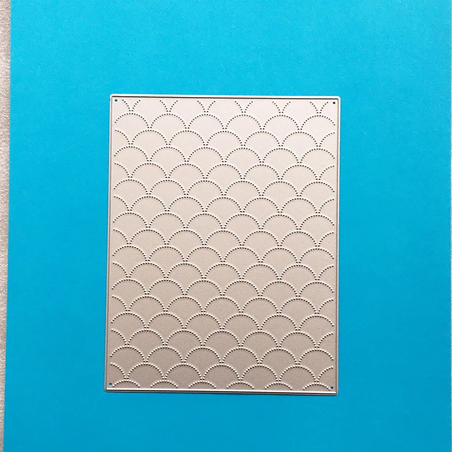 Fish Scale Background Cutting Board Scrapbooking Cutting Dies Yiwu stock clearance DIY Paper gift Card Making metal craft Album
Fish Scale Background Cutting Board Scrapbooking Cutting Dies Yiwu stock clearance DIY Paper gift Card Making metal craft Album
