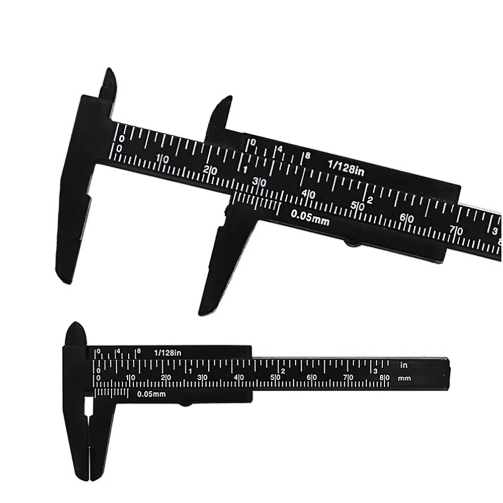 80mm Mini Plastic Sliding Vernier Caliper Gauge Measure Tool Ruler Micrometer Orange/Black/Blue/ White Vernier Caliper Plastic
80mm Mini Plastic Sliding Vernier Caliper Gauge Measure Tool Ruler Micrometer Orange/Black/Blue/ White Vernier Caliper Plastic