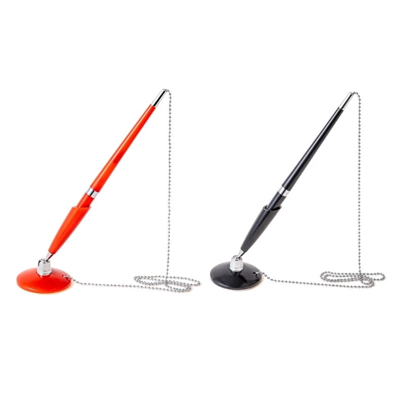 Durable and Practical Desk Pen with Chain Adhesive Bottom for Schools Office
Durable and Practical Desk Pen with Chain Adhesive Bottom for Schools Office