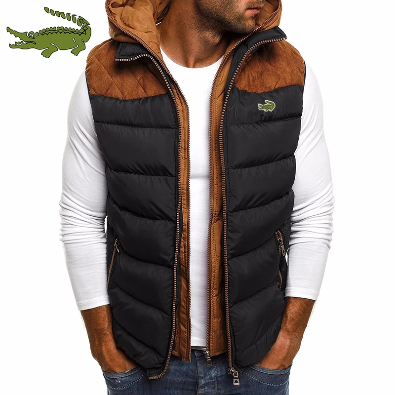 Men's Autumn and Winter High-quality Warm Windproof Cotton Vest Thickened Hooded Zipper Cotton Vest Coat
Men's Autumn and Winter High-quality Warm Windproof Cotton Vest Thickened Hooded Zipper Cotton Vest Coat