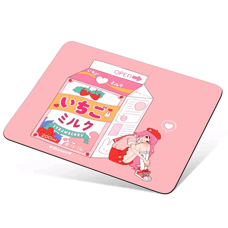Small Mousepad Kawaii Japanese Strawberry Mouse Pad Rubber Computer Mat Keyboard Desk Mat Gaming Laptops mouse pad Pink Carpet
Small Mousepad Kawaii Japanese Strawberry Mouse Pad Rubber Computer Mat Keyboard Desk Mat Gaming Laptops mouse pad Pink Carpet