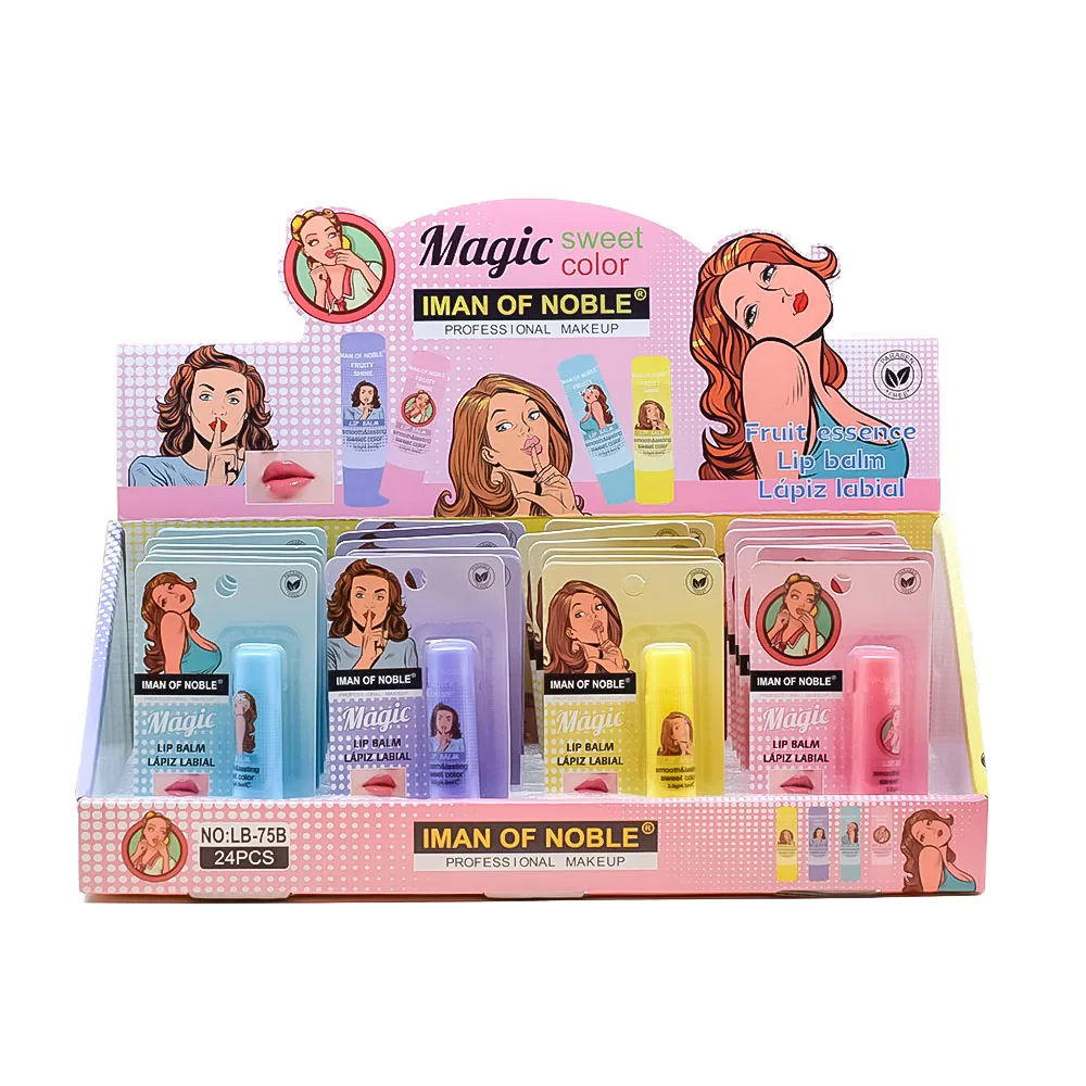 24Pcs Lip Blam Hydrating Repair Temperature Color Changing Moisturizing Lip Balm For Girls Women Dry Cracked Lips Makeup
24Pcs Lip Blam Hydrating Repair Temperature Color Changing Moisturizing Lip Balm For Girls Women Dry Cracked Lips Makeup