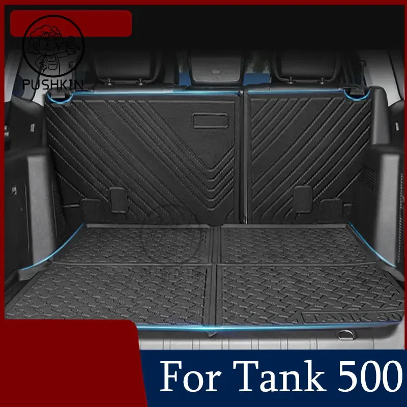 For Great Wall GWM WEY Tank 500 2022 2023 Car Accessories Cargo Liner Specialized TPO Trunk Floor Mat Waterproof Durable Carpet
For Great Wall GWM WEY Tank 500 2022 2023 Car Accessories Cargo Liner Specialized TPO Trunk Floor Mat Waterproof Durable Carpet