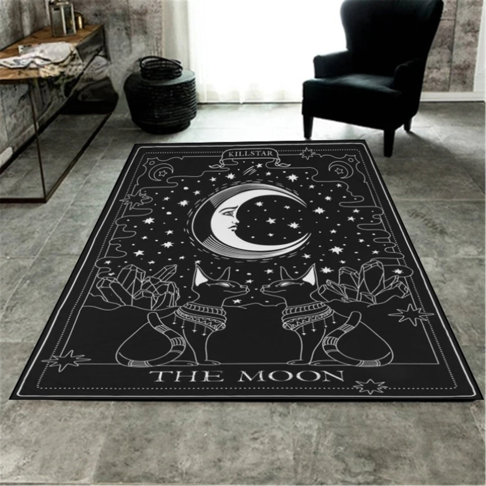 Ковер Tarot Moon Sun с готическим черепом, домашний декор, Диванный стол, большой ковер, напольный ковер ковры мандала, товары для гостиной, шприц, коврик
Ковер Tarot Moon Sun с готическим черепом, домашний декор, Диванный стол, большой ковер, напольный ковер ковры мандала, товары для гостиной, шприц, коврик
