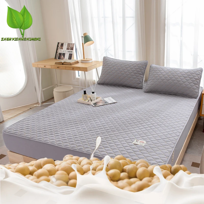 Cotton Mattress Protector Cover with Elastic Band, Comfortable Fitted Sheet, Single and Double Bed, King Size, 1Pc
Cotton Mattress Protector Cover with Elastic Band, Comfortable Fitted Sheet, Single and Double Bed, King Size, 1Pc
