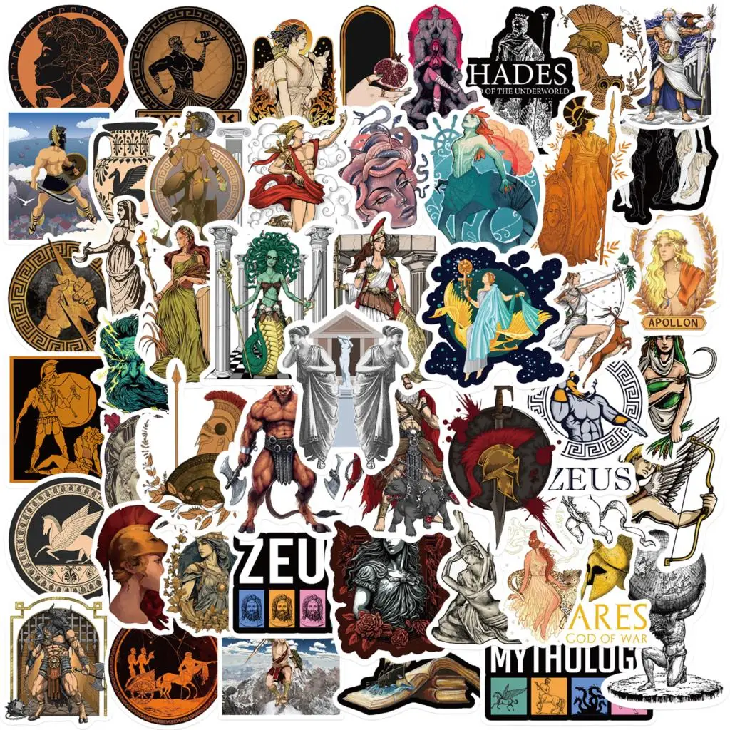 10/50PCS Greek Mythology Aesthetics Stickers Waterproof Stickers for Water Bottle Laptop Phone Skateboard Kids Toy Gifts
10/50PCS Greek Mythology Aesthetics Stickers Waterproof Stickers for Water Bottle Laptop Phone Skateboard Kids Toy Gifts