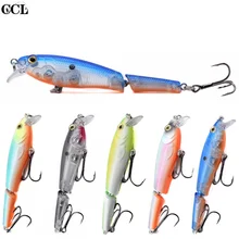 CCLTBA 9.5cm 10.5g Minnow Swimbait 2 Sections Metal Link Lure Body Multi Jointed Fishing Lures Floating Wobbler Fishing Tackle
CCLTBA 9.5cm 10.5g Minnow Swimbait 2 Sections Metal Link Lure Body Multi Jointed Fishing Lures Floating Wobbler Fishing Tackle
