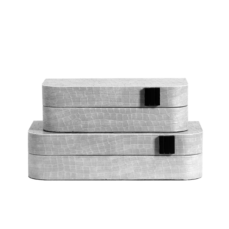 New storage box ornaments sample bedroom living room home décor leather metal storage
New storage box ornaments sample bedroom living room home décor leather metal storage