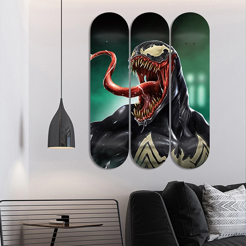 Set of 3pcs Decorative Board Pop Art Skateboard Wall Art 7-layer Maple Decoration Skateboard Furnish and Decorate for Home Decor
Set of 3pcs Decorative Board Pop Art Skateboard Wall Art 7-layer Maple Decoration Skateboard Furnish and Decorate for Home Decor
