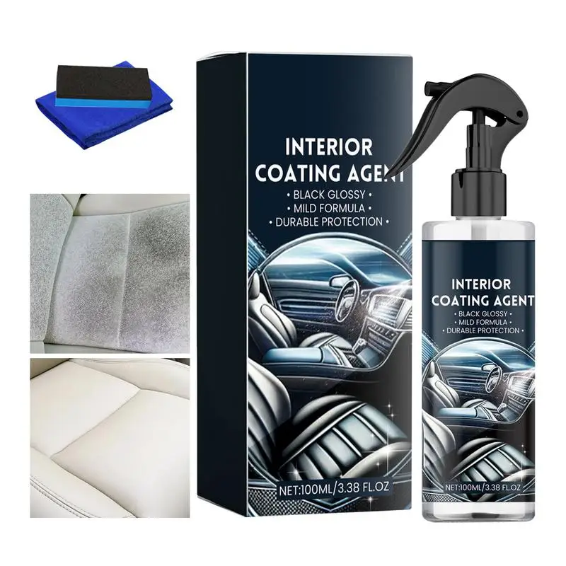 Car Detailing Interior Cleaner 100ml Mild Liquid Cleaner Spray For Car Odorless Multifunctional Cleaning Spray For Car
Car Detailing Interior Cleaner 100ml Mild Liquid Cleaner Spray For Car Odorless Multifunctional Cleaning Spray For Car
