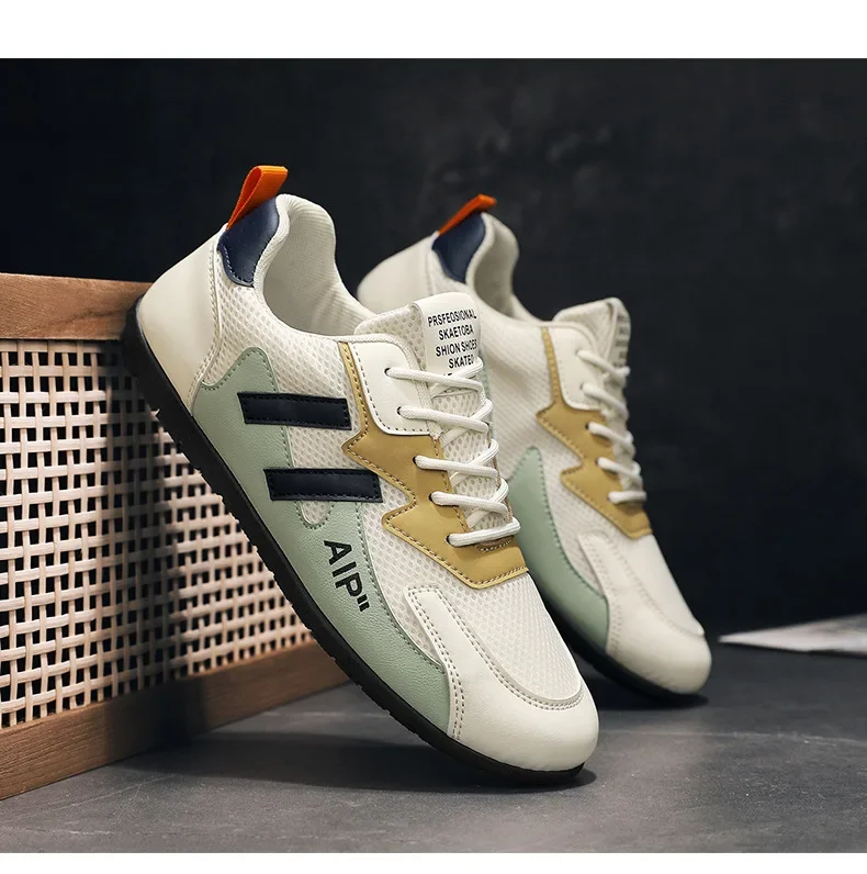 Men's Breathable Summer Sporty Casual Shoes Lightweight Versatile Soft Bottom Single Shoes PVC Outsole round Toe Non-Leather Men's Breathable Summer Sporty Casual Shoes Lightweight Versatile Soft Bottom Single Shoes PVC Outsole round Toe Non-Leather