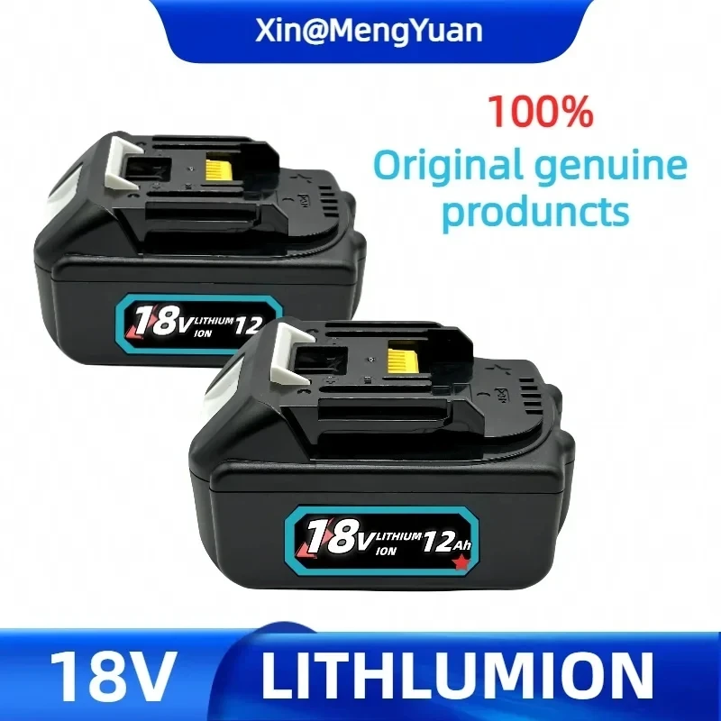 

Batería recargable BL1860 para Makita, Pila de iones de litio de 18 V, 6000mAh, BL1840, BL1850, BL1830, BL1860B, LXT 400 + carga