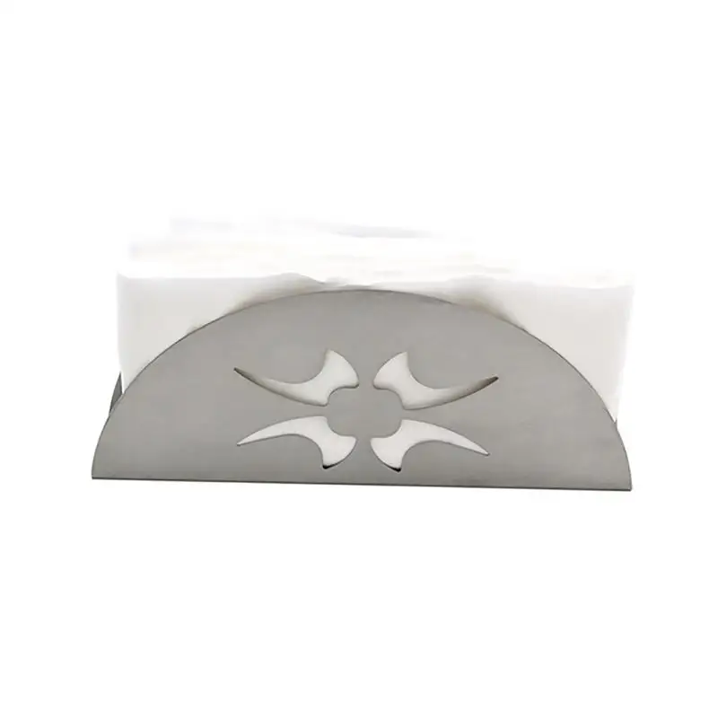 Stainless Steel Napkin Paper Organizer Durable Napkin Storage Container Innovative Fan Shaped Napkin Paper Towels Storage Hook
Stainless Steel Napkin Paper Organizer Durable Napkin Storage Container Innovative Fan Shaped Napkin Paper Towels Storage Hook