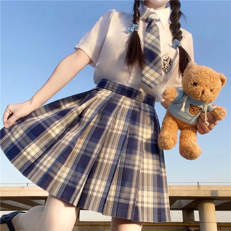 Women Plaid Pleated Skirts 2023 Summer High Waist Preppy Girls Dance Mini Skirt Kawaii Cute A Line Harajuku Japan Faldas Skirt
Women Plaid Pleated Skirts 2023 Summer High Waist Preppy Girls Dance Mini Skirt Kawaii Cute A Line Harajuku Japan Faldas Skirt