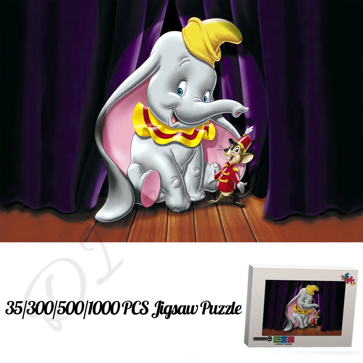 Dumbo 35 300 500 1000 Jigsaw Puzzls for Kids Disney Classic Animated Movie Cartoon Puzzles for Adults Decompressed Unique Toys
Dumbo 35 300 500 1000 Jigsaw Puzzls for Kids Disney Classic Animated Movie Cartoon Puzzles for Adults Decompressed Unique Toys