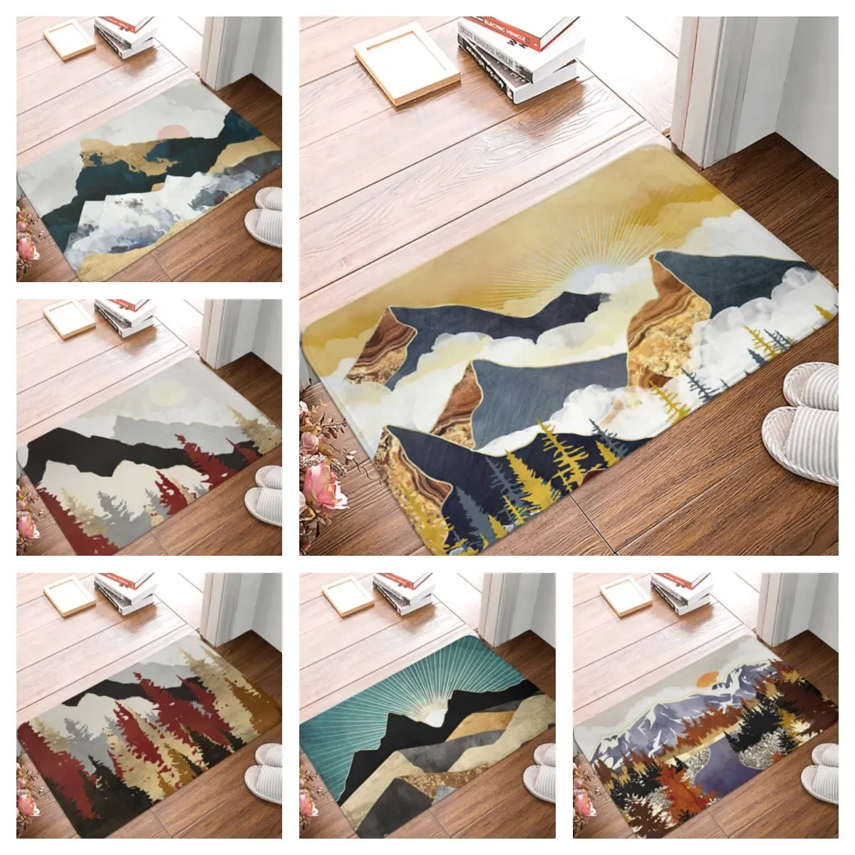 The scenery Bath Floor Mat Easy To Clean Door Mat Kitchen Rug Non-slip Entrance Carpet Super Absorbent Bathroom Mat Home Decor
The scenery Bath Floor Mat Easy To Clean Door Mat Kitchen Rug Non-slip Entrance Carpet Super Absorbent Bathroom Mat Home Decor