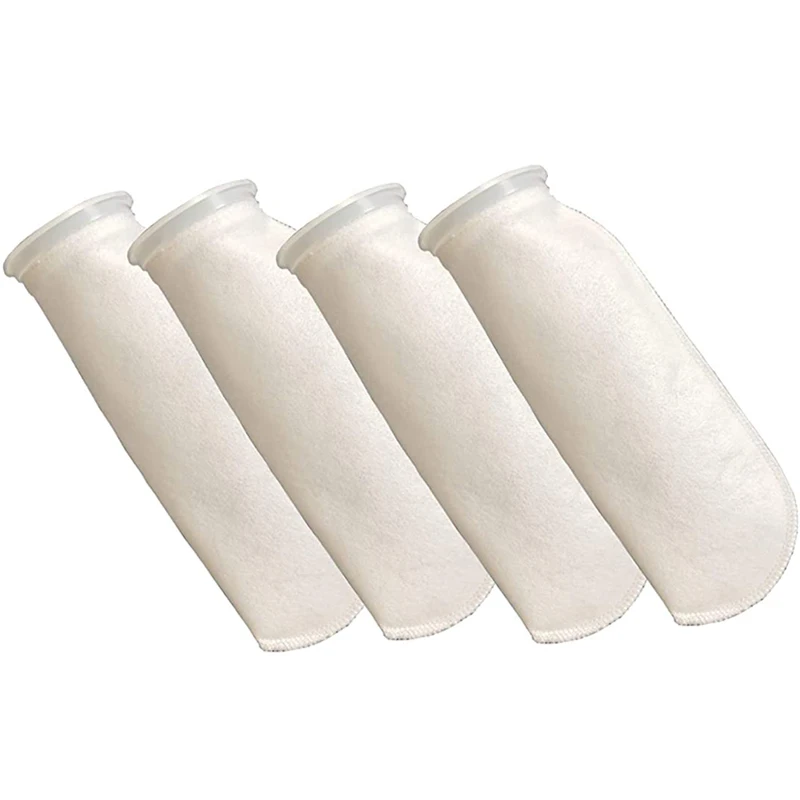 4 упаковки носков для фильтров 200 микрометров аквариума/солевого аквариума пруда