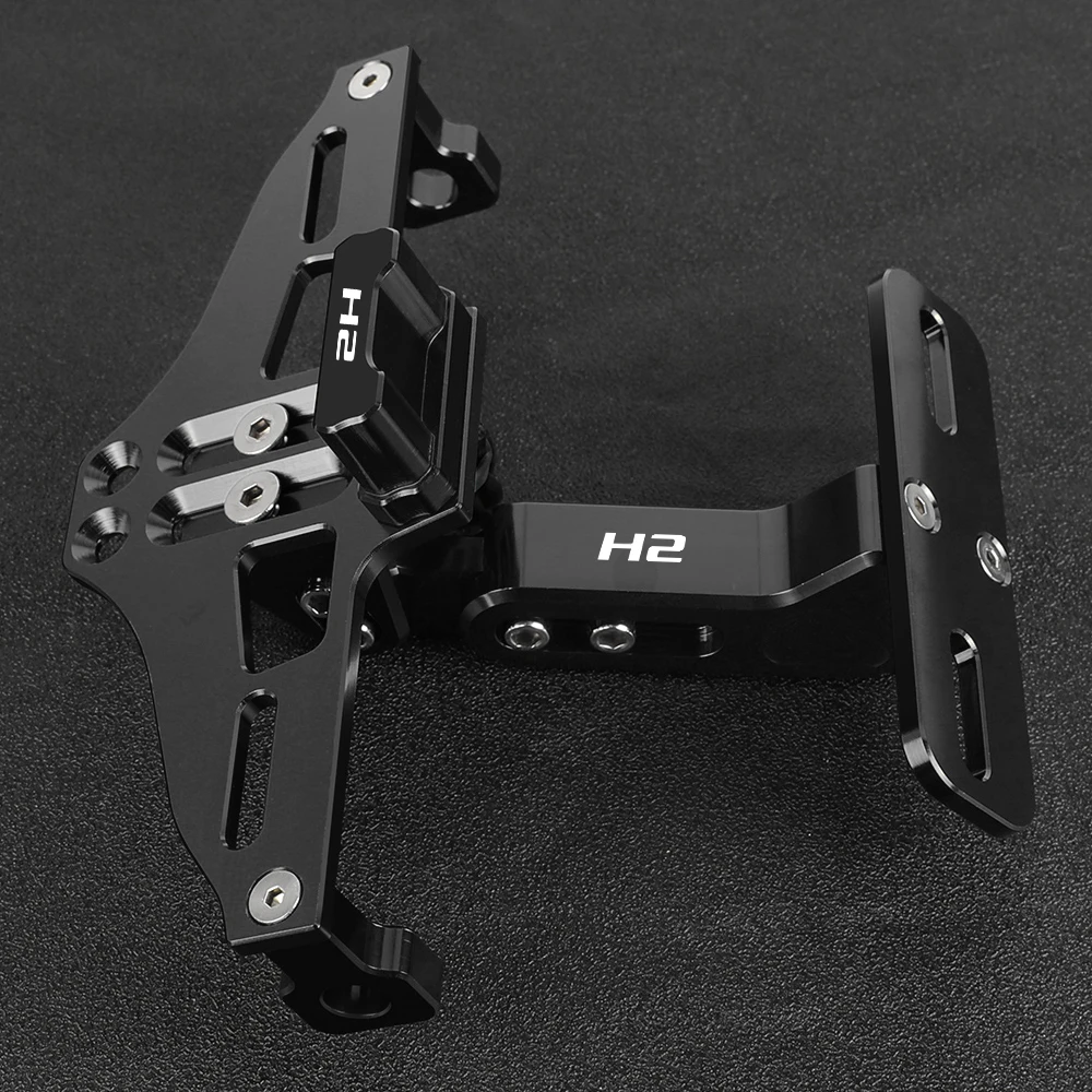 Universal Motorcycle LED License Plate Holder Number Plate Frame LED Light Bracket FOR KAWASAKI H2 H2R H2 R 2015 2016-2023
Universal Motorcycle LED License Plate Holder Number Plate Frame LED Light Bracket FOR KAWASAKI H2 H2R H2 R 2015 2016-2023