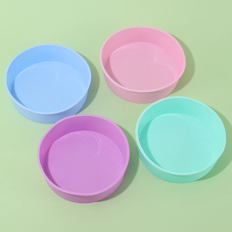 Silicone Cake Mold Tray Pans Round Baking Mold Kitchen Silicone Non-stick Baking Pan Reusable Cake Pans Baking Tools
Silicone Cake Mold Tray Pans Round Baking Mold Kitchen Silicone Non-stick Baking Pan Reusable Cake Pans Baking Tools