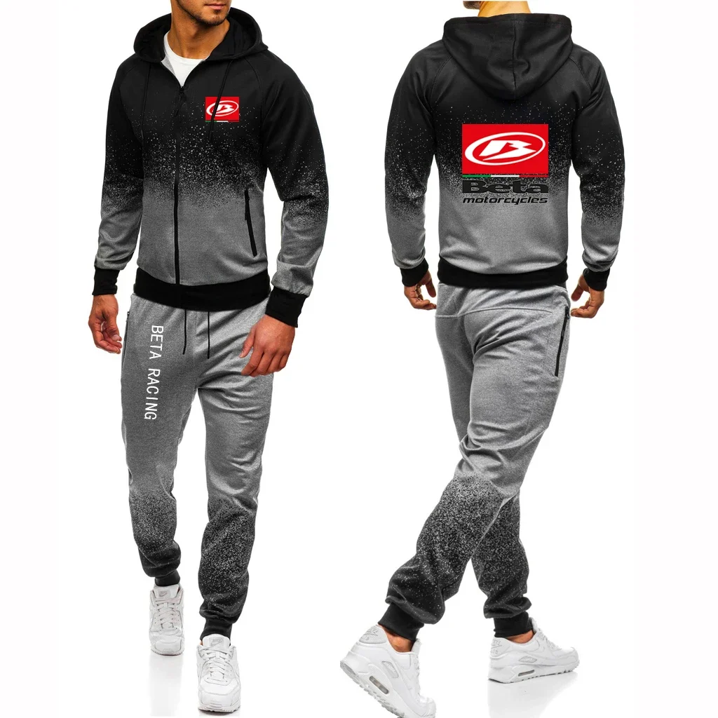 2024 Men New Beta Racing Motocross Spring and Autumn Hoodies Sweatpant Sets Harajuku Jackets Sport Comfortable Gradient Suits
2024 Men New Beta Racing Motocross Spring and Autumn Hoodies Sweatpant Sets Harajuku Jackets Sport Comfortable Gradient Suits