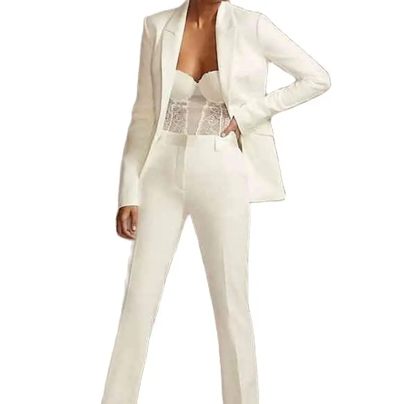 Womens Suits & Blazers Sets Casual Slim Woman Jackets Fashion Lady Office Suit Pockets Business Notched Coat Pant
Womens Suits & Blazers Sets Casual Slim Woman Jackets Fashion Lady Office Suit Pockets Business Notched Coat Pant