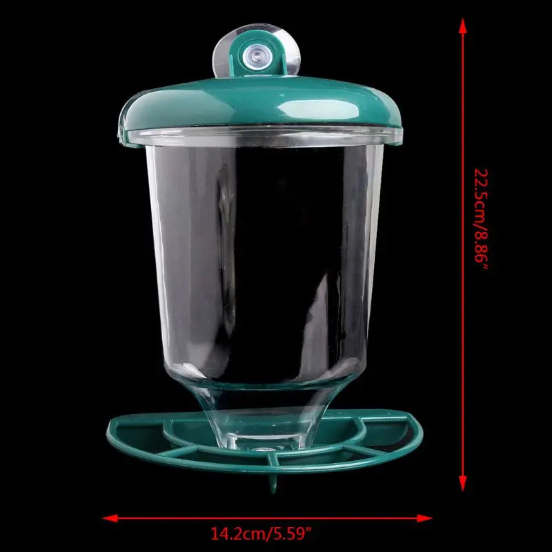 69HC Автоматическая кормушка для птиц Подвесной диспенсер Аксессуары для клеток для мелких птиц для клетки