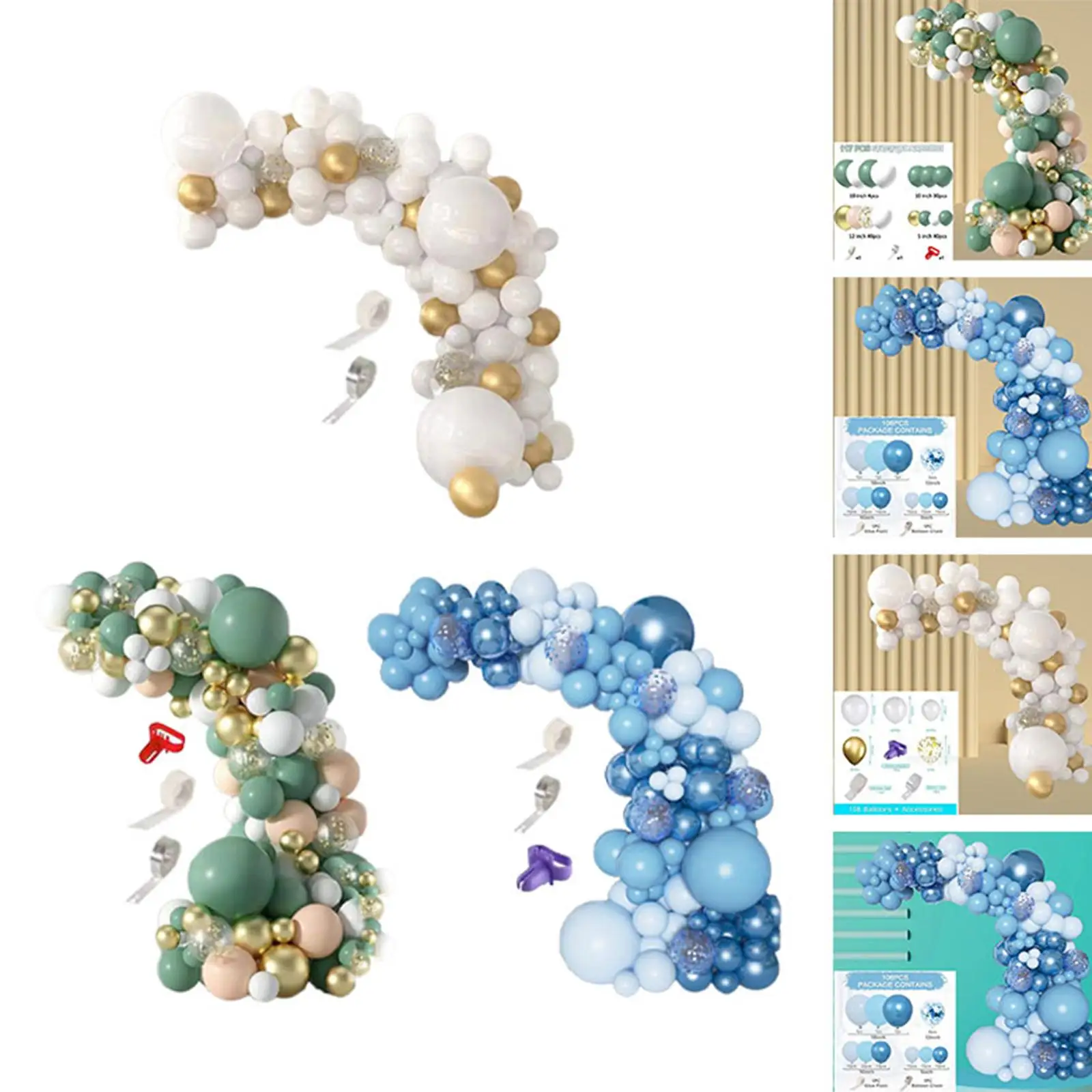 Party Balloons Multifunction Latex Balloons for Balloon Arch for Garden Valentine's Day Bridal Wedding Engagement Shopping Mall
Party Balloons Multifunction Latex Balloons for Balloon Arch for Garden Valentine's Day Bridal Wedding Engagement Shopping Mall