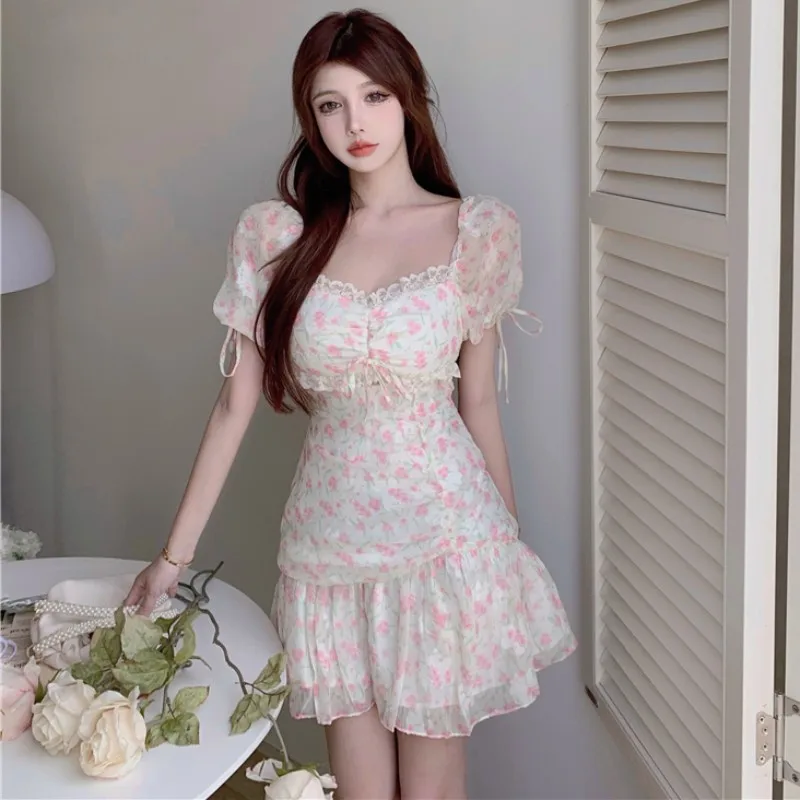 2023 Dress French Super Fairy Jacquard Fishtail Slim Square Neck Lace Up Bubble Sleeve Floral Free Shipping
2023 Dress French Super Fairy Jacquard Fishtail Slim Square Neck Lace Up Bubble Sleeve Floral Free Shipping