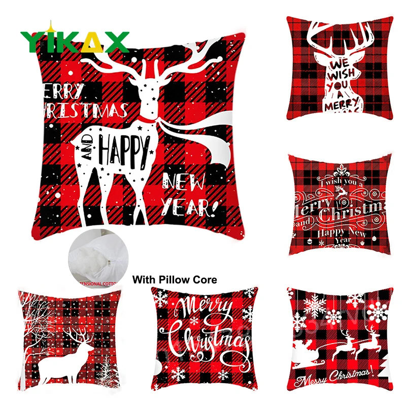 45*45cm Red Merry Christmas Cushion Cover Pillowcase Woth Pillow Core Sofa Decor For Home Xmas Noel Ornament New Year Gift 2024
45*45cm Red Merry Christmas Cushion Cover Pillowcase Woth Pillow Core Sofa Decor For Home Xmas Noel Ornament New Year Gift 2024