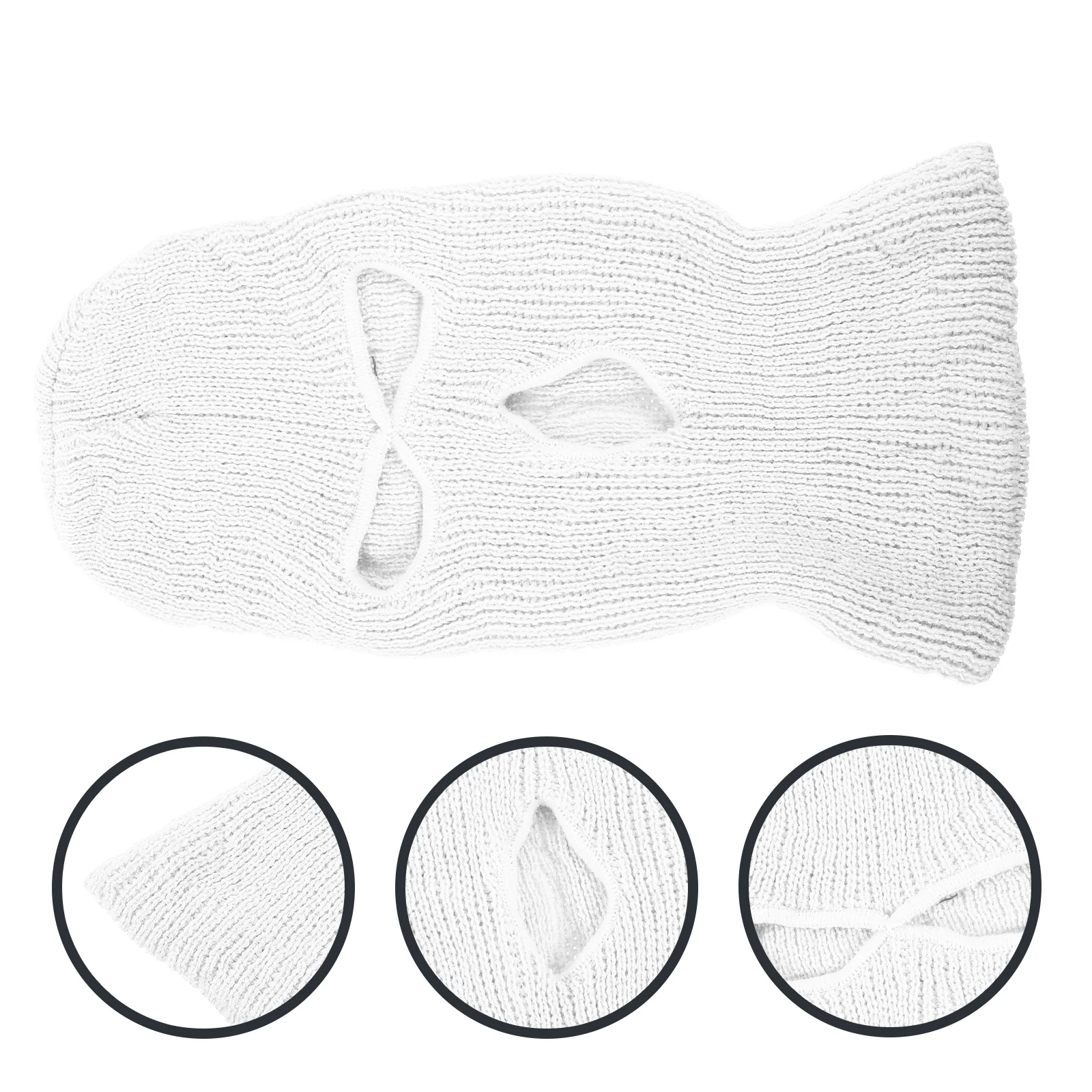 Winter Warm Ski Mask Holes Full Face Cover Knitted Ski Mask Outdoor Sports Full Face Knitting Ski Mask Beanie for Men Women
Winter Warm Ski Mask Holes Full Face Cover Knitted Ski Mask Outdoor Sports Full Face Knitting Ski Mask Beanie for Men Women