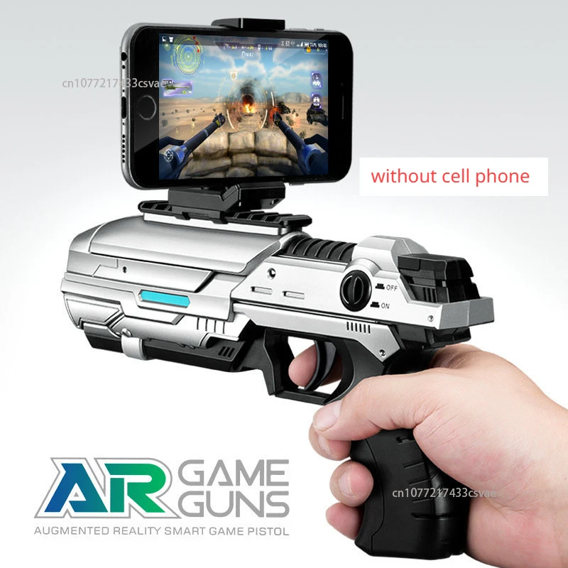 

AR Game Gun Virtual Reality Shooting Mobile Phone Bluetooth 4D Intelligent Control Game Toy Real Experience Fun Sports Birthday