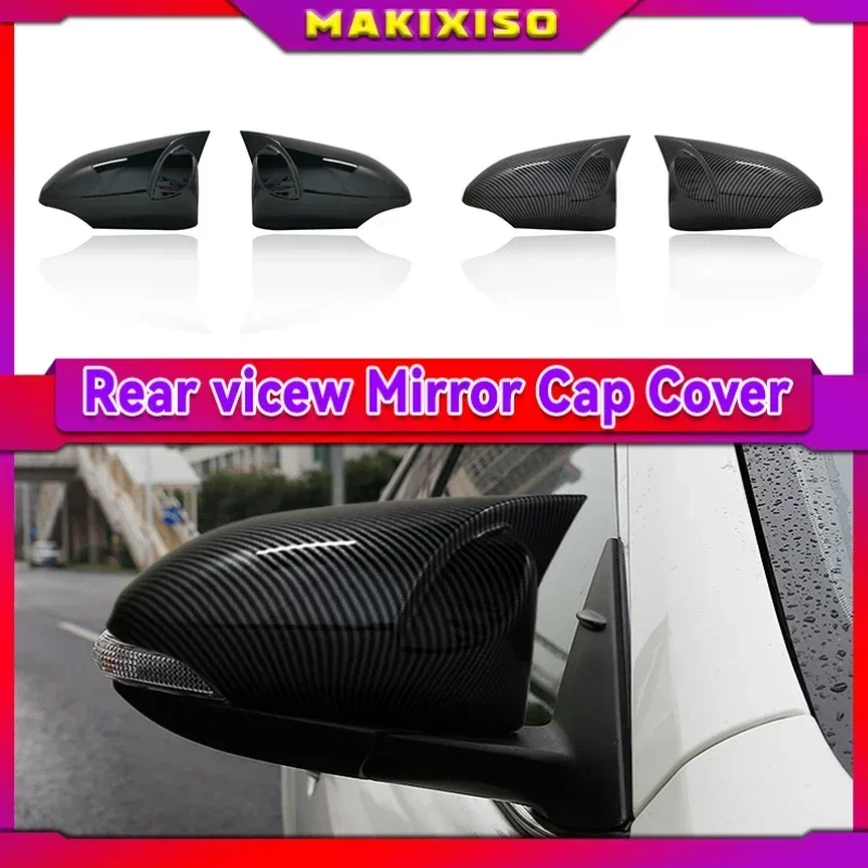 ABS 2pcs Carbon Fiber Texture Style Wing Side Rearview Mirror Cover Trim Cap Fit for Toyota C-HR CHR 2017-2020 Car Accessories
ABS 2pcs Carbon Fiber Texture Style Wing Side Rearview Mirror Cover Trim Cap Fit for Toyota C-HR CHR 2017-2020 Car Accessories