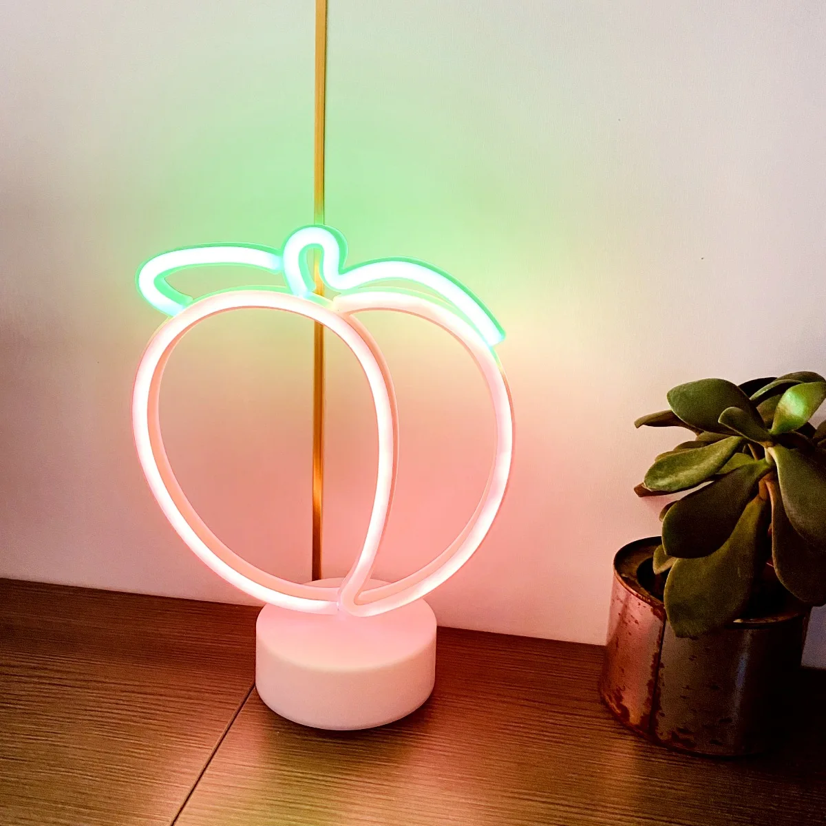 Alien Peach Shaped Neon Sign Wall Hanging Lights for Home Children's Room Ice Cream Night Lamps Xmas Party Holiday Art Decor
Alien Peach Shaped Neon Sign Wall Hanging Lights for Home Children's Room Ice Cream Night Lamps Xmas Party Holiday Art Decor