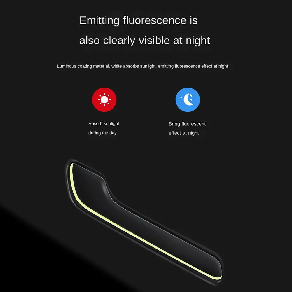 Luminous Handle Kit for Tesla MODEL Y 2022 Door Handle Cover Protector Sticker Car Sticker Auto Styling Car Accessories S3E0
Luminous Handle Kit for Tesla MODEL Y 2022 Door Handle Cover Protector Sticker Car Sticker Auto Styling Car Accessories S3E0