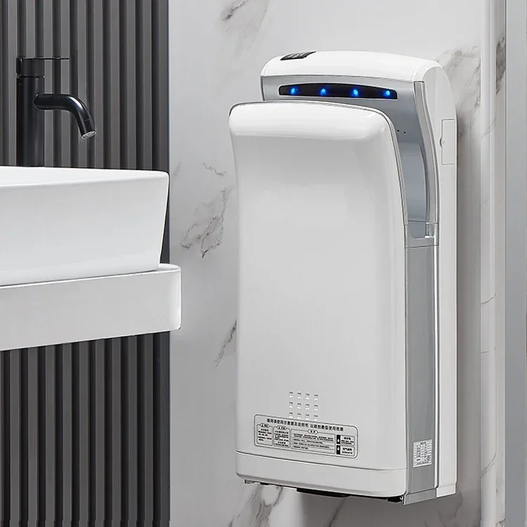 

Fully automatic induction bathroom hand dryer ABS material for drying in 5 to 7 seconds 220v