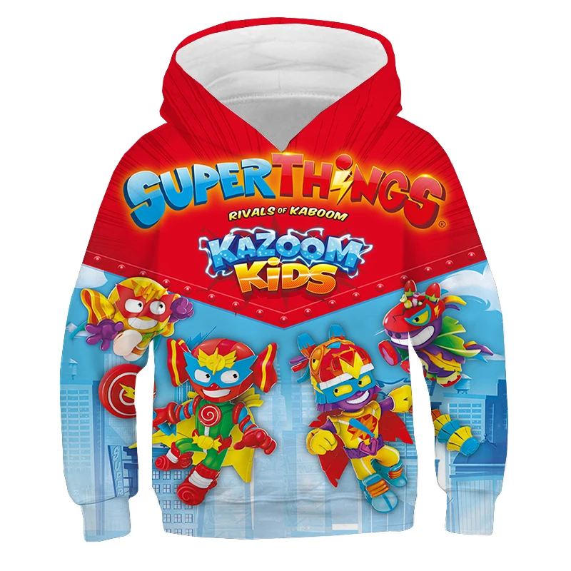 Superzings серия 8 толстовки Kazoom Детские Мультяшные пуловеры для мальчиков и девочек свитшоты Superthings толстовки Детская уличная одежда пальто
Superzings серия 8 толстовки Kazoom Детские Мультяшные пуловеры для мальчиков и девочек свитшоты Superthings толстовки Детская уличная одежда пальто