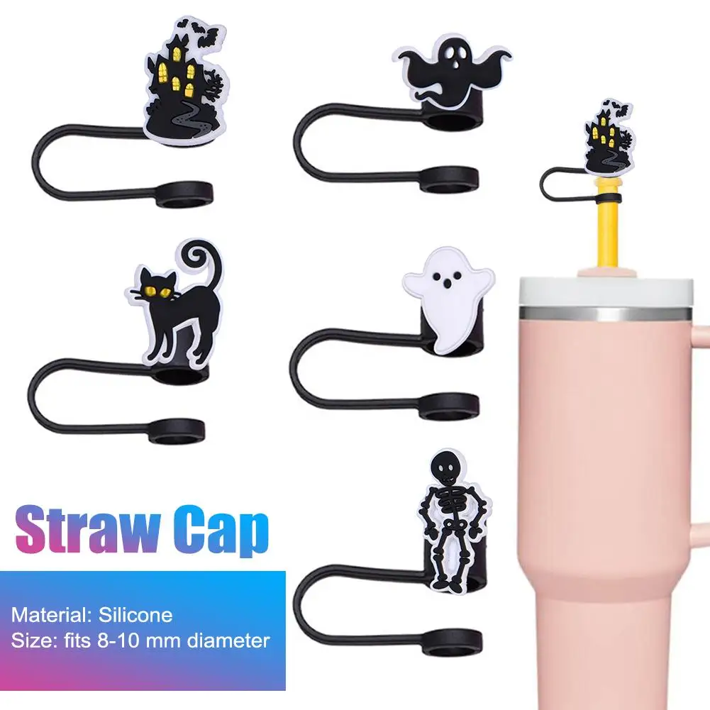 1pc Halloween Silicone Straw Cap Ghost Shape Drinking Cup Cap Dust Accessories Plugs Splash Cover Proof Z7z9
1pc Halloween Silicone Straw Cap Ghost Shape Drinking Cup Cap Dust Accessories Plugs Splash Cover Proof Z7z9