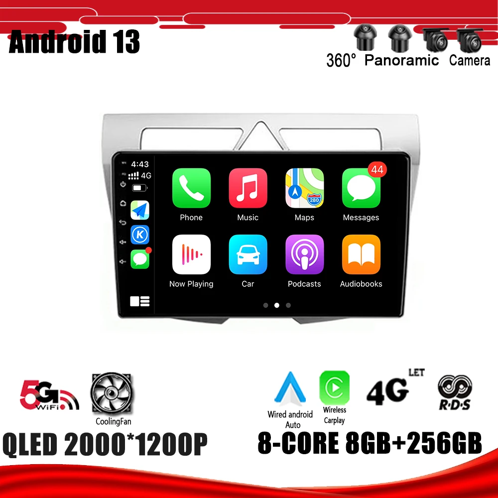 Car Radio Multimedia Player Navigation GPS DSP Carplay WIFI For Kia Morning Picanto 2007 - 2011 Android 13
Car Radio Multimedia Player Navigation GPS DSP Carplay WIFI For Kia Morning Picanto 2007 - 2011 Android 13