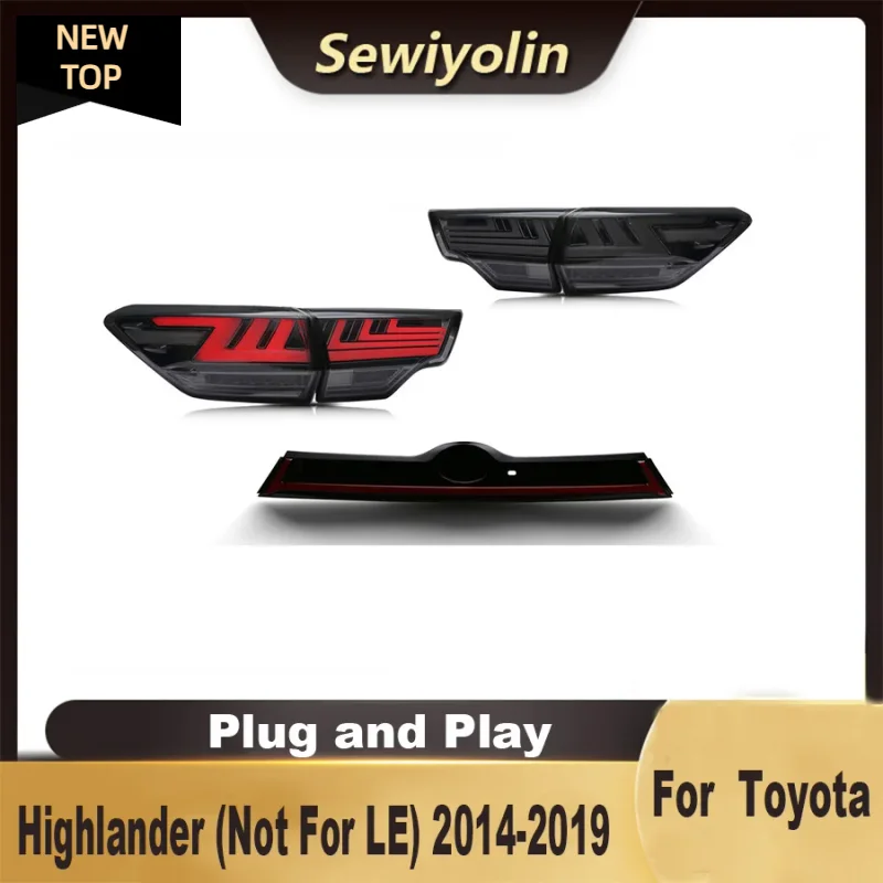 Для Toyota Highlander (не для LE) 2014-2019, детали автомобиля, задние фонари, задние фонари, дымчатый, 12 В, сигнал DRL
Для Toyota Highlander (не для LE) 2014-2019, детали автомобиля, задние фонари, задние фонари, дымчатый, 12 В, сигнал DRL