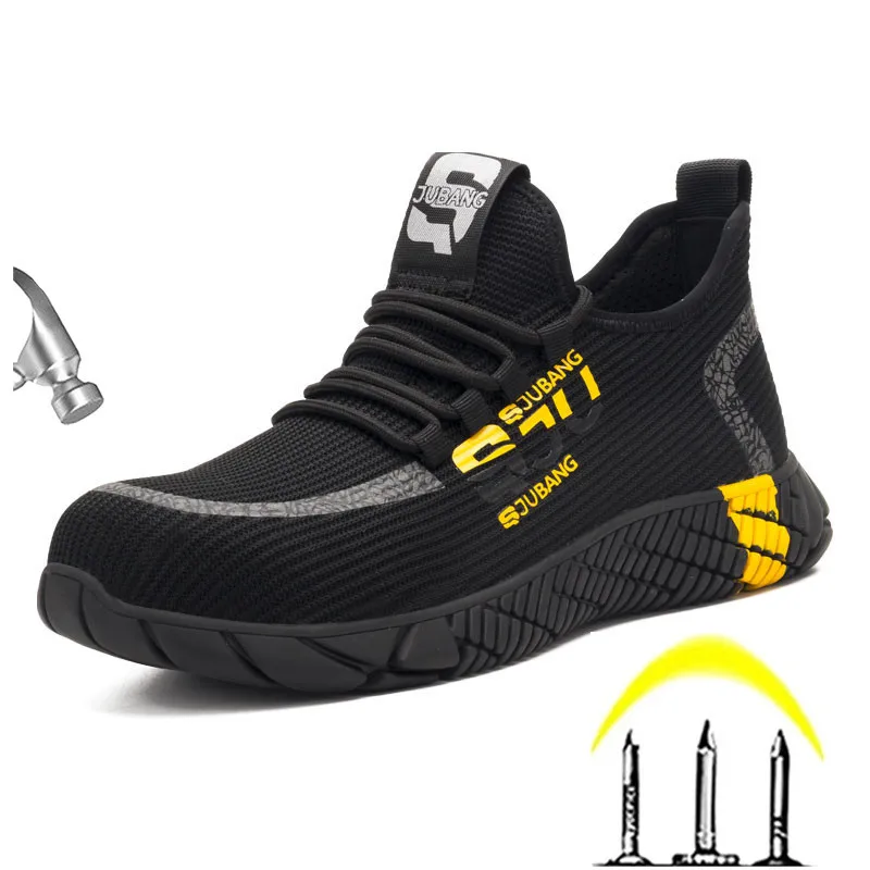 2023 New Lightweight Breathable Men Safety Shoes Steel Toe Work Shoes For Men Anti-smashing Construction Sneaker With Reflective
2023 New Lightweight Breathable Men Safety Shoes Steel Toe Work Shoes For Men Anti-smashing Construction Sneaker With Reflective