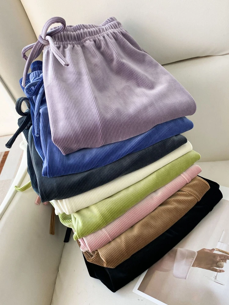 Spring Women Pants Wide Leg High Waist Loose Trousers Black Casual Long Pants Streetwear Soft Comfort Y2K Drawsrting Sweatpants
Spring Women Pants Wide Leg High Waist Loose Trousers Black Casual Long Pants Streetwear Soft Comfort Y2K Drawsrting Sweatpants
