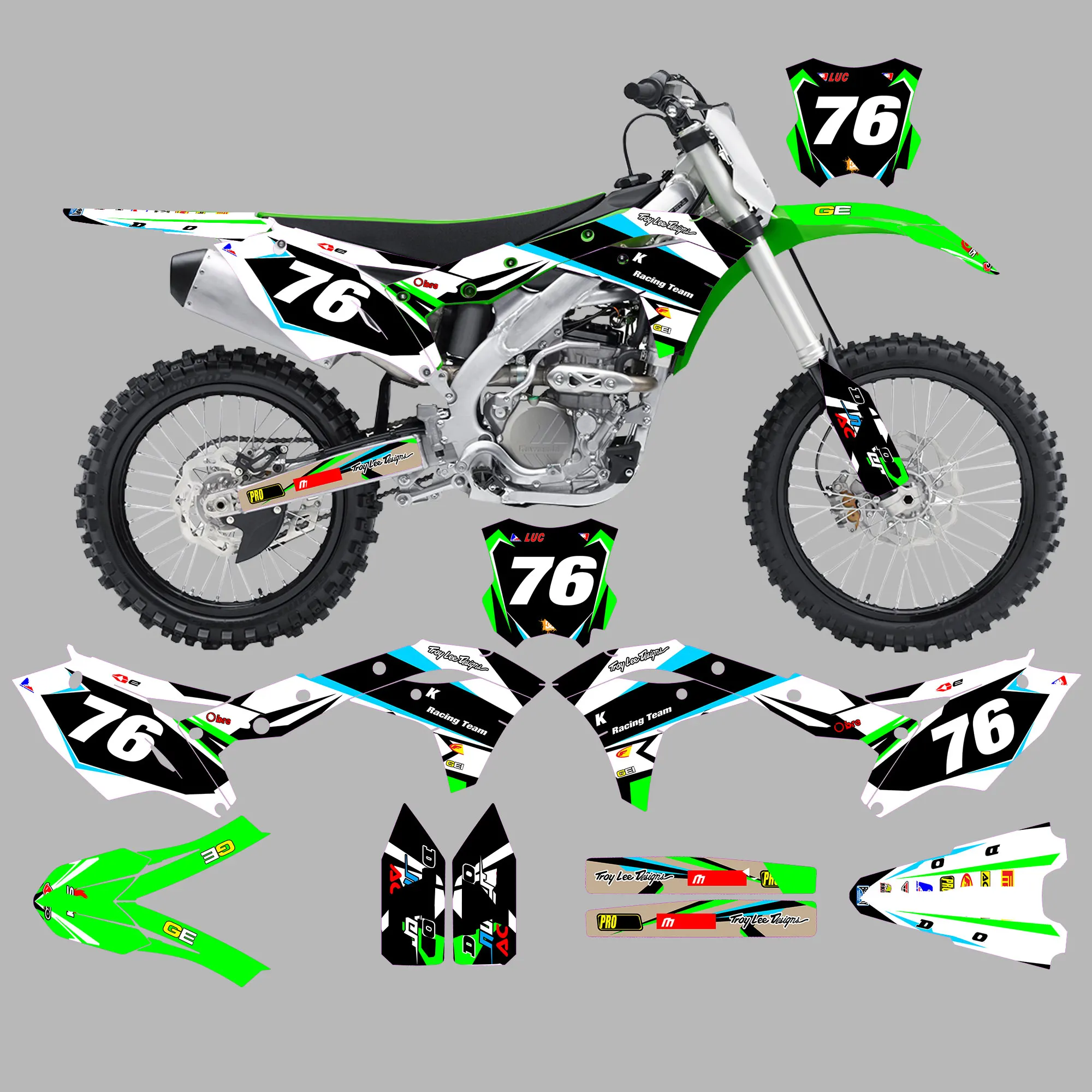 Graphic Kit for 2017-2020 KXF250 2017 2018 2019 2020 Motocross Decals Sticker
Graphic Kit for 2017-2020 KXF250 2017 2018 2019 2020 Motocross Decals Sticker
