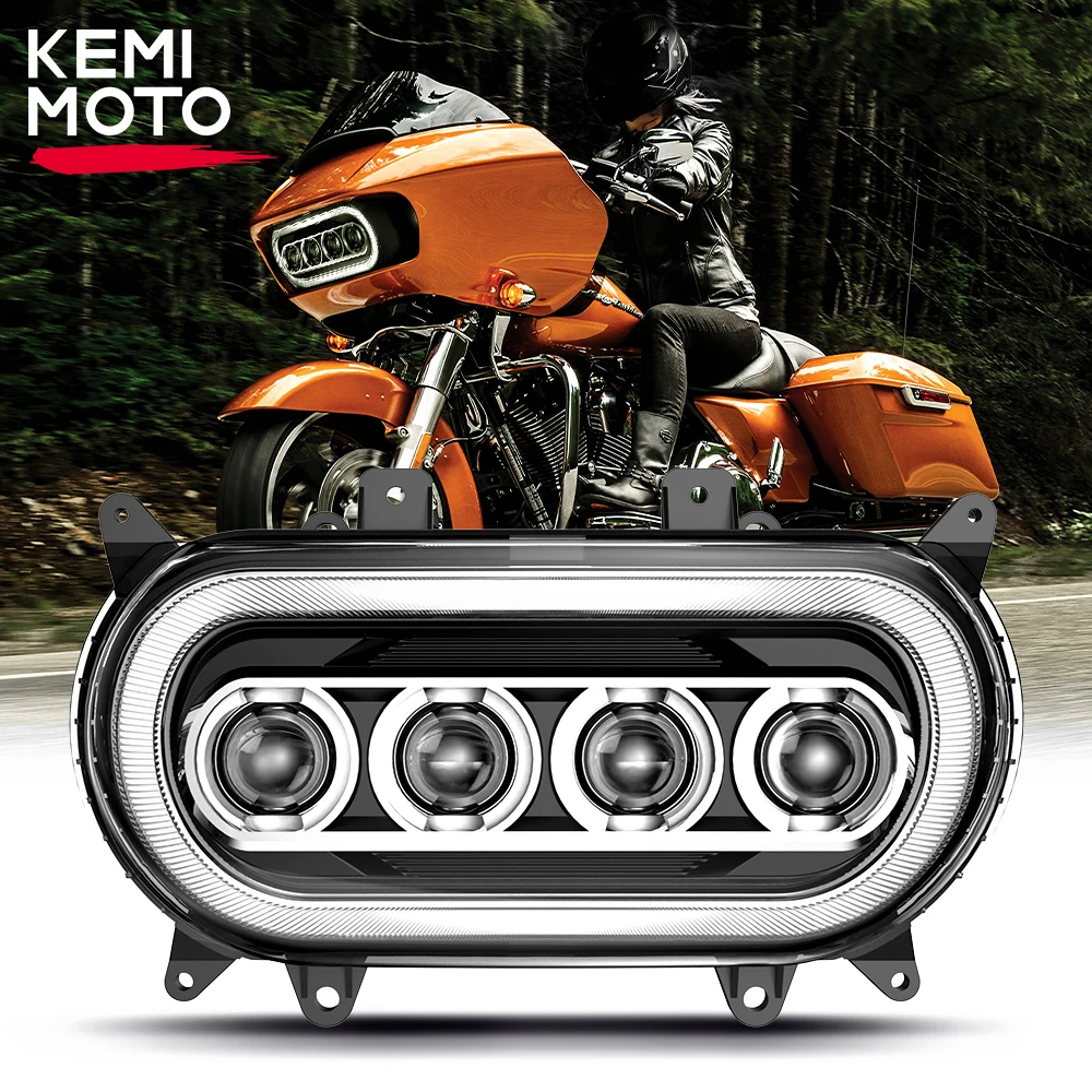 Motorcycle Headlights with DRL For Road Glide FLTRX FLTRU CVO FLTRUSE Motorcycle Head Lamp High Beam 120W LED Headlight Assembly
Motorcycle Headlights with DRL For Road Glide FLTRX FLTRU CVO FLTRUSE Motorcycle Head Lamp High Beam 120W LED Headlight Assembly
